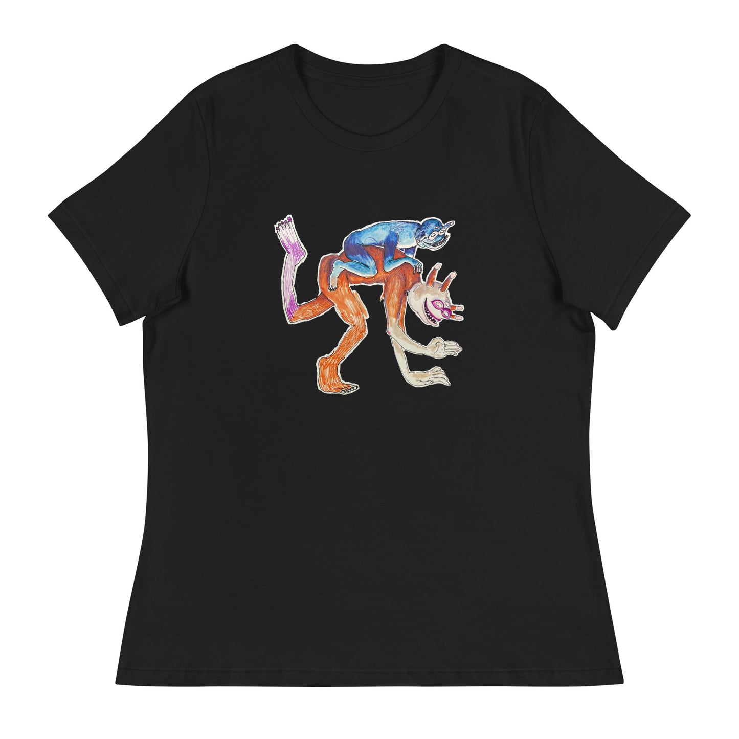 Camiseta suelta mujer