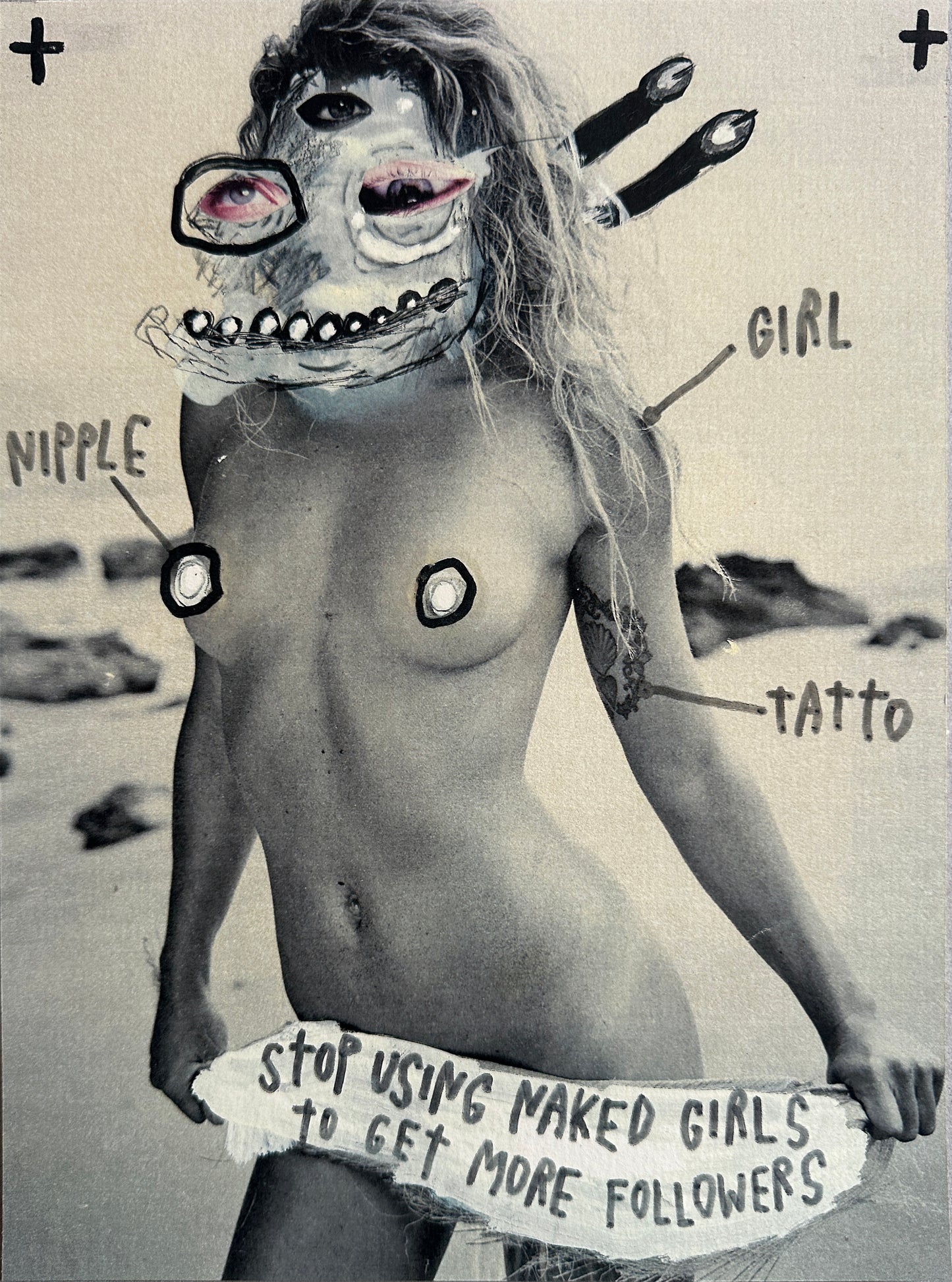 La chica del tatto /Print